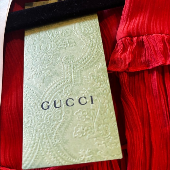 💯% Auth GUCCI Silk Dress - Picture 9 of 12